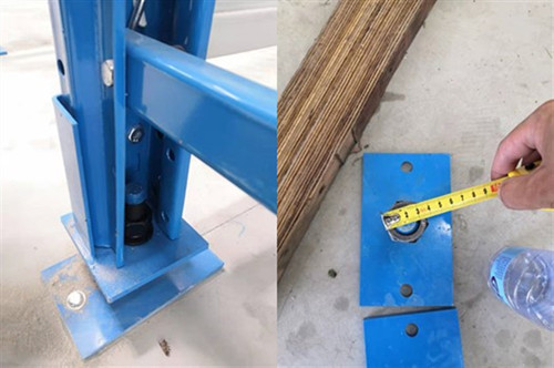 立柱底板调整脚