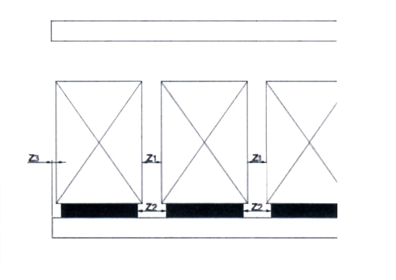竖向与水平净距